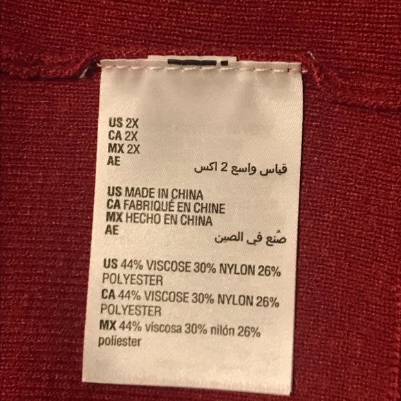 NEW Alfani Plus Cozy Open-Front Cardigan 2X - Picture 7 of 9